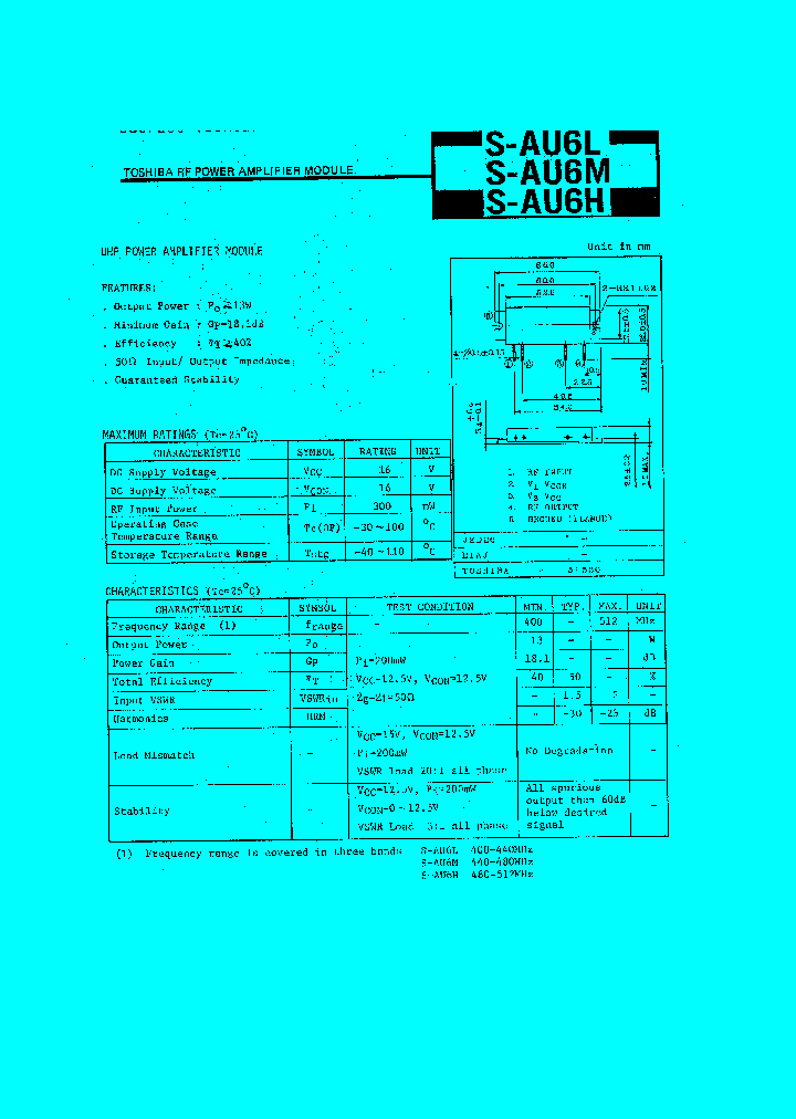 S-AU6H_467204.PDF Datasheet