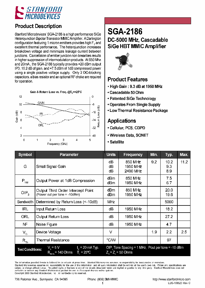 SGA-2186_467230.PDF Datasheet