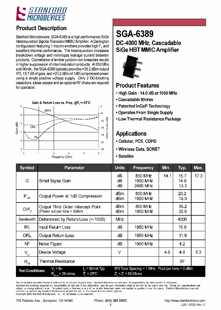 SGA-6389_466239.PDF Datasheet