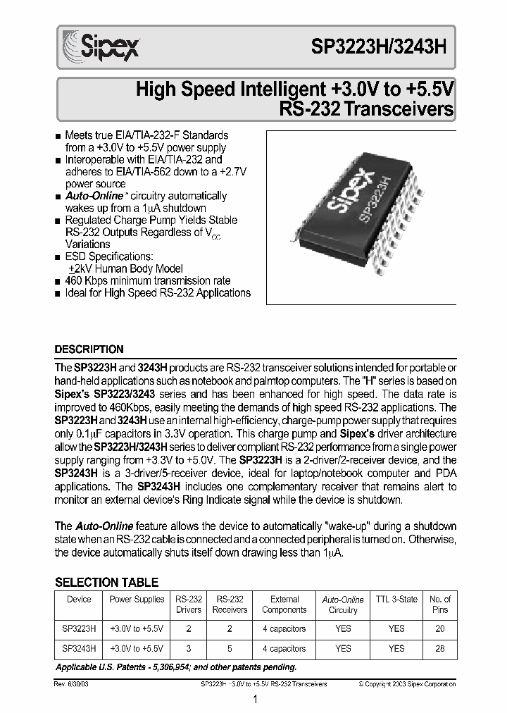 SP3223H_35893.PDF Datasheet