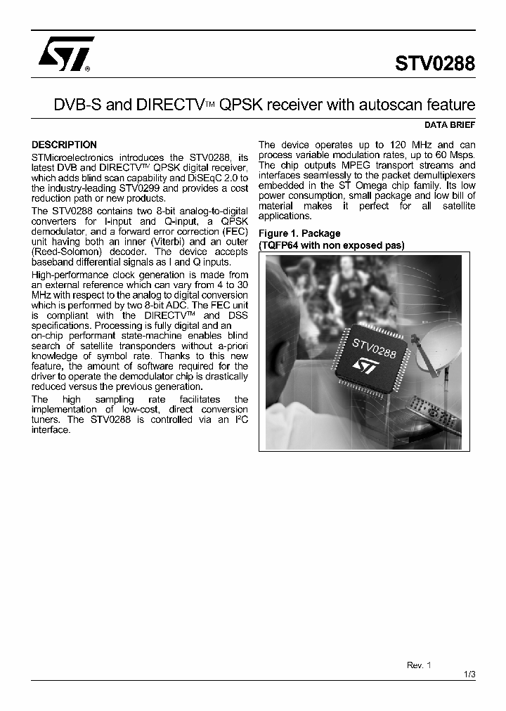 STV0288_457625.PDF Datasheet