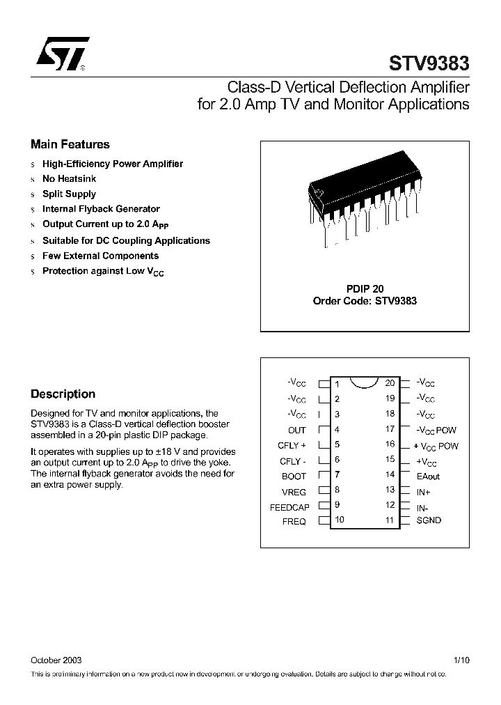 STV9383_456025.PDF Datasheet