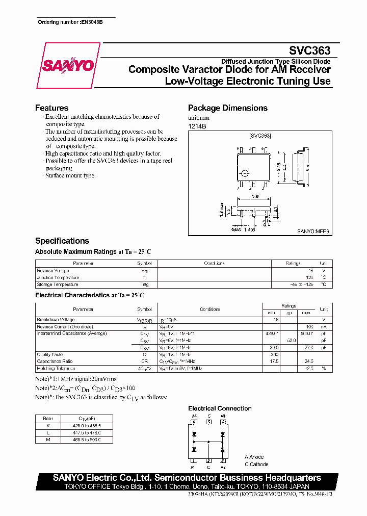 SVC363_476285.PDF Datasheet