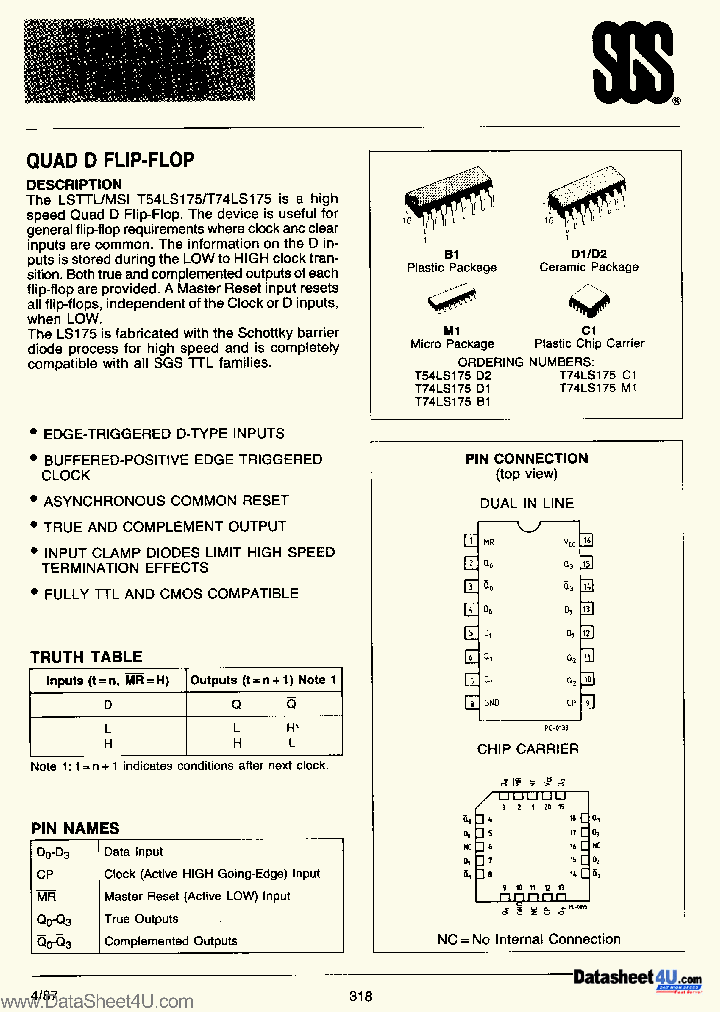 T74LS175_464809.PDF Datasheet