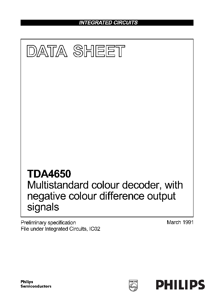 TDA4650_452975.PDF Datasheet