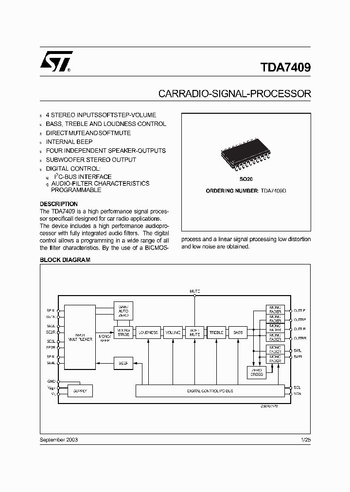 TDA7409_463104.PDF Datasheet