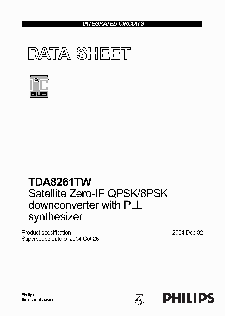 TDA8261TW_437283.PDF Datasheet