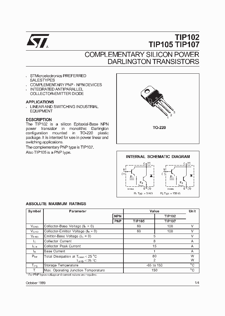 TIP107_475714.PDF Datasheet