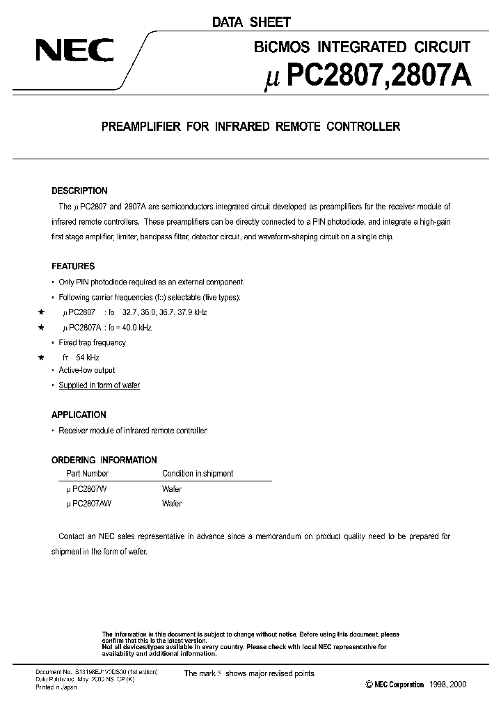 UPC2807_119859.PDF Datasheet
