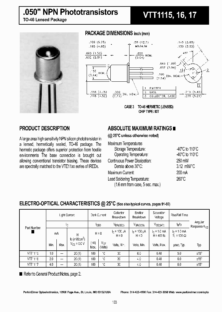 VTT1115_62857.PDF Datasheet