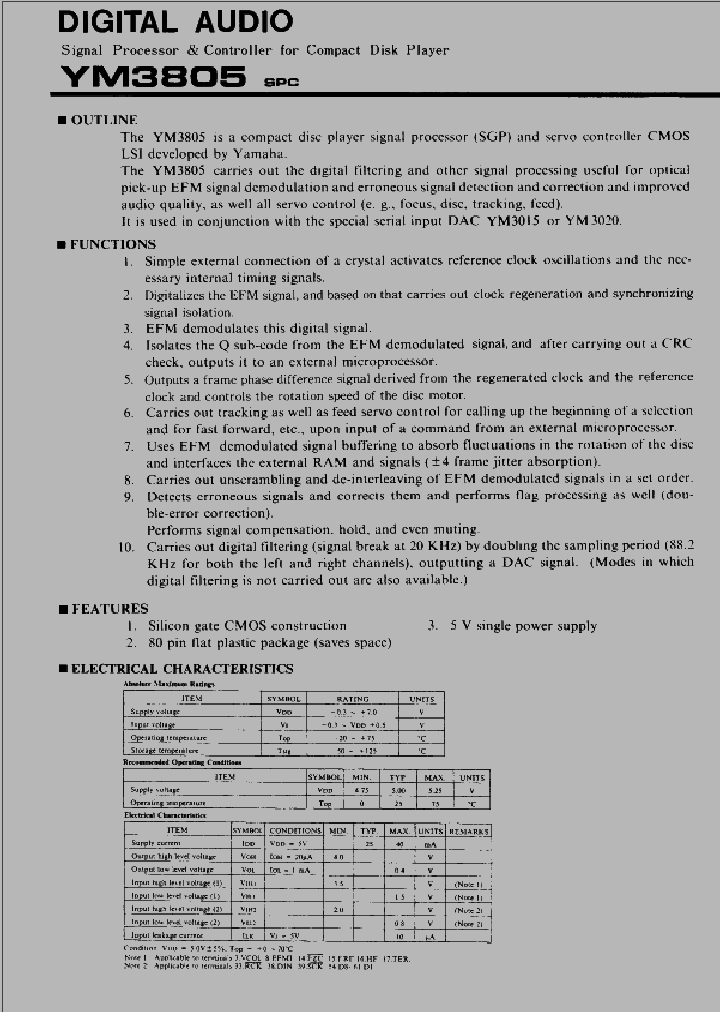 YMB3805_439020.PDF Datasheet