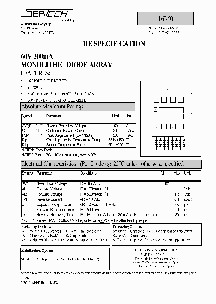 16M0WC_489106.PDF Datasheet