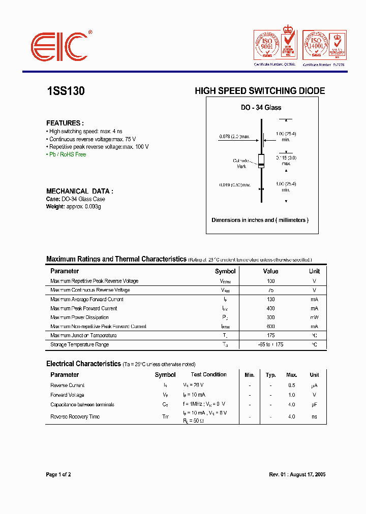 1SS130_555169.PDF Datasheet