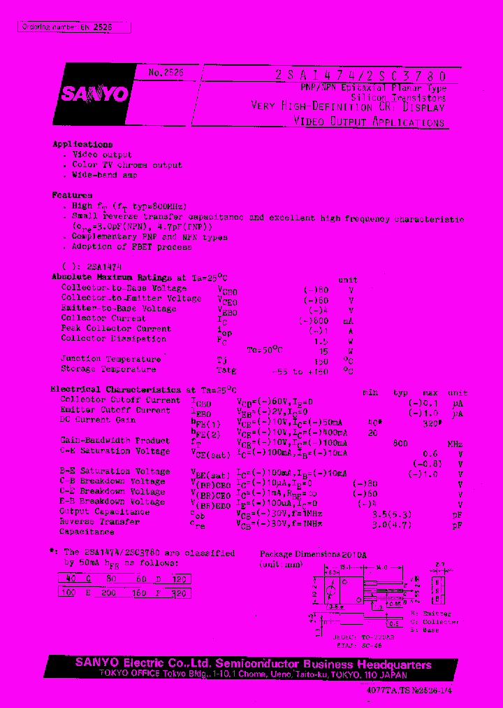 2SA1474_543878.PDF Datasheet
