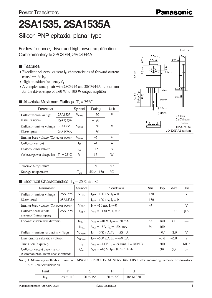 2SA1535A_525044.PDF Datasheet