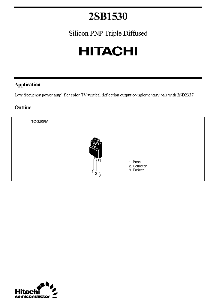 2SB1530_499519.PDF Datasheet