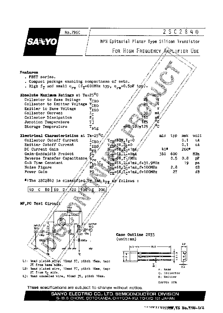 2SC2840_546548.PDF Datasheet