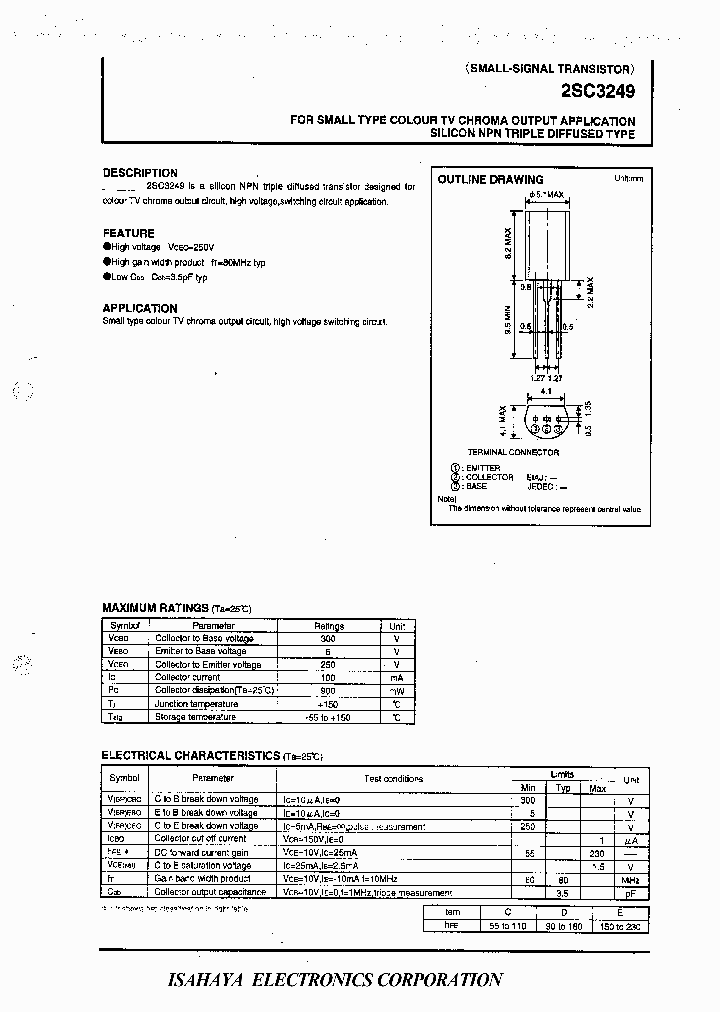 2SC3249_521766.PDF Datasheet