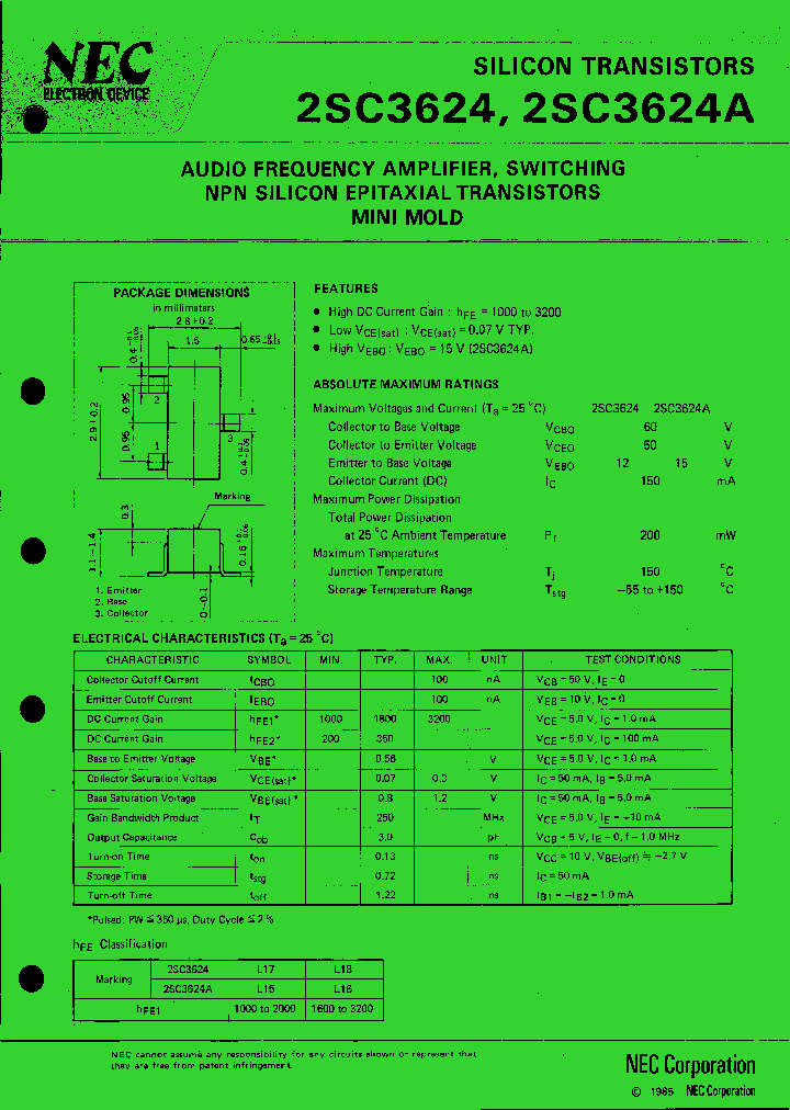 2SC3624_498818.PDF Datasheet