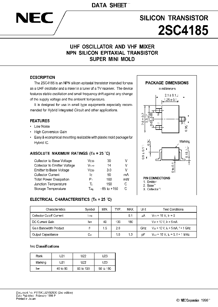 2SC4185_528983.PDF Datasheet