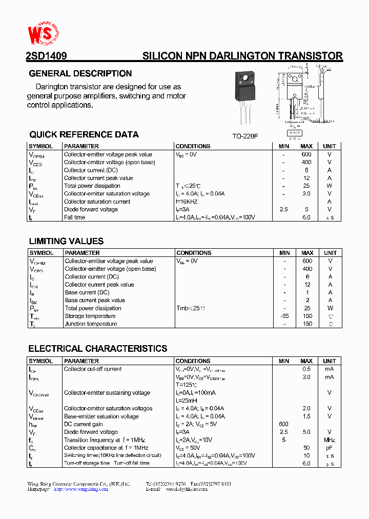 2SD1409_499217.PDF Datasheet