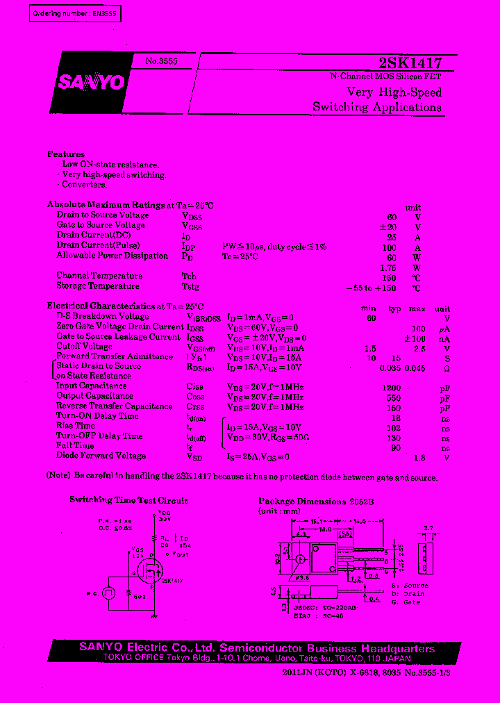 2SK1417_495566.PDF Datasheet