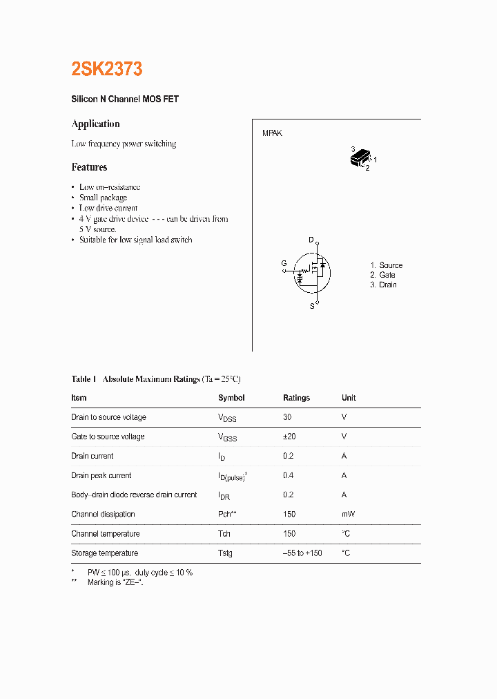 2SK2373_526124.PDF Datasheet