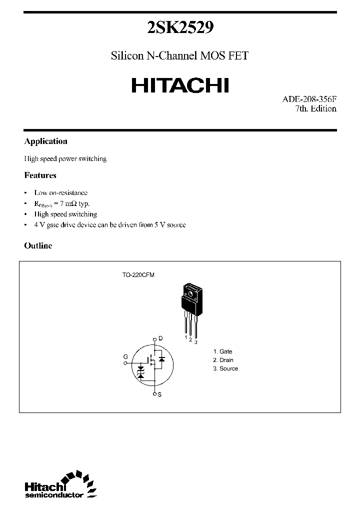 2SK2529_525888.PDF Datasheet