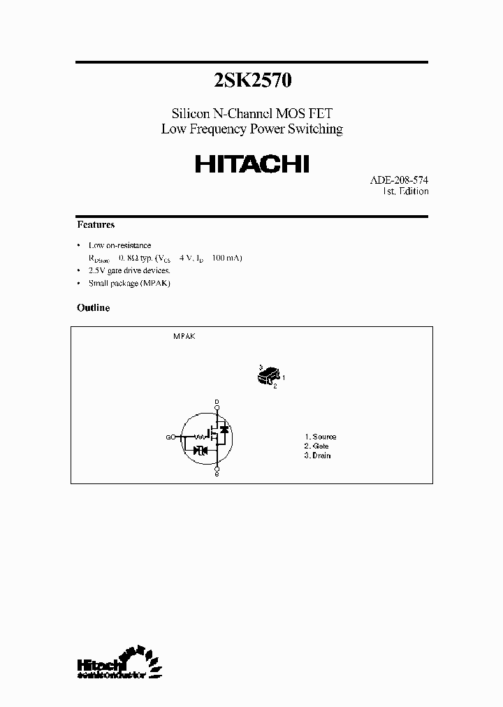 2SK2570_540085.PDF Datasheet