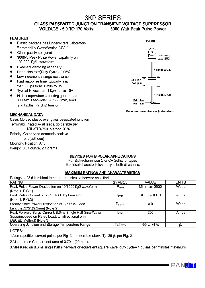 3KP100A_522169.PDF Datasheet