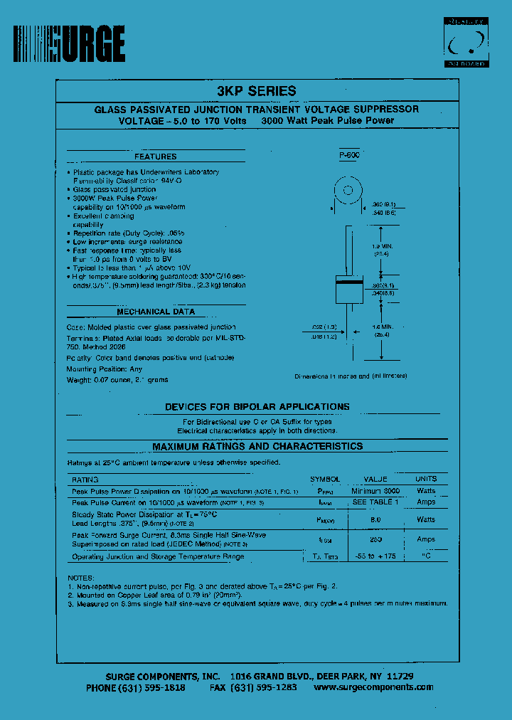 3KP14C_528261.PDF Datasheet
