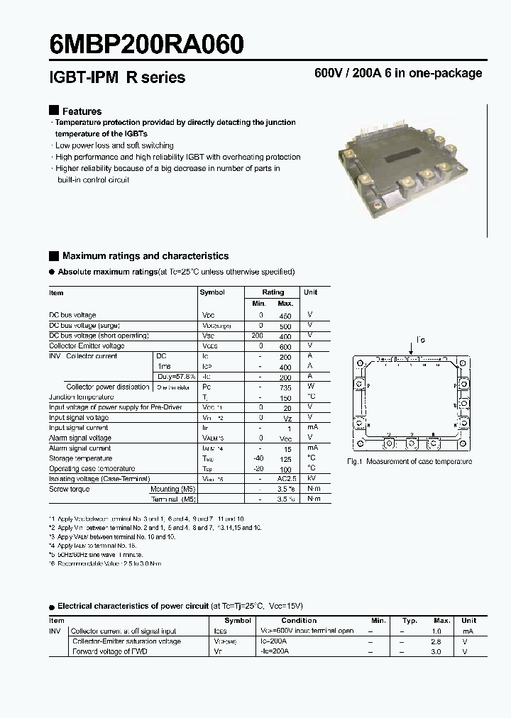 6MBP200RA060_521309.PDF Datasheet