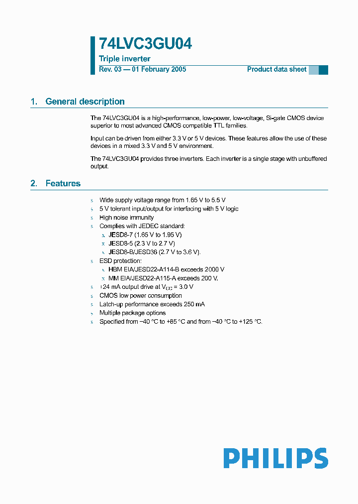 74LVC3GU04_523853.PDF Datasheet