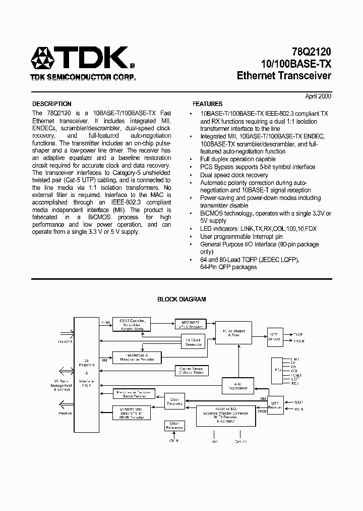 78Q2120_492211.PDF Datasheet