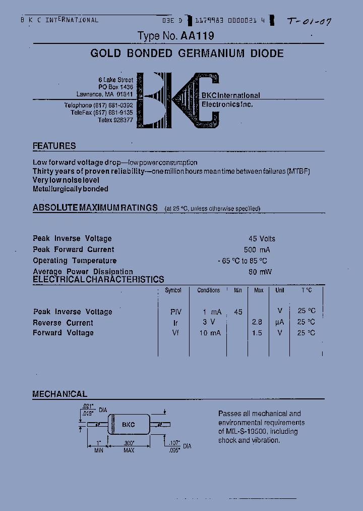 AA119_523462.PDF Datasheet