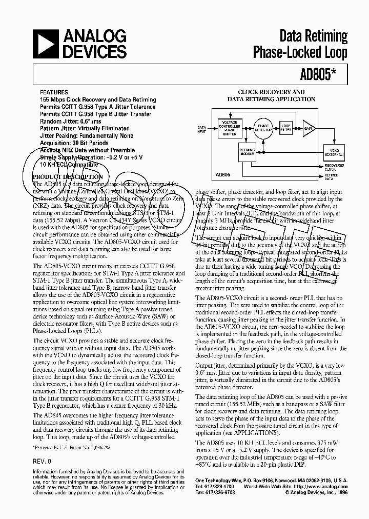 AD805_535537.PDF Datasheet