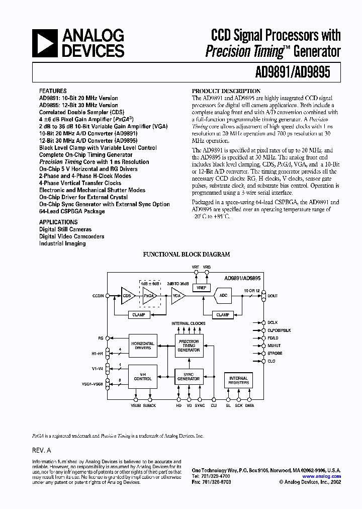 AD9891KBC_517267.PDF Datasheet
