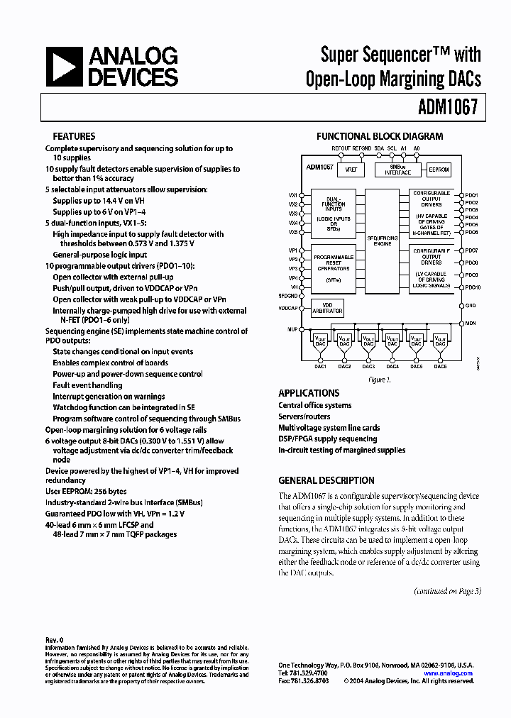 ADM1067ACP_557703.PDF Datasheet