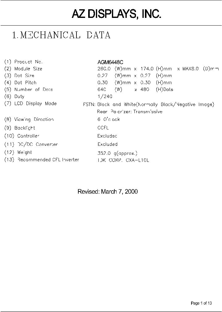 AGM6448C_538560.PDF Datasheet