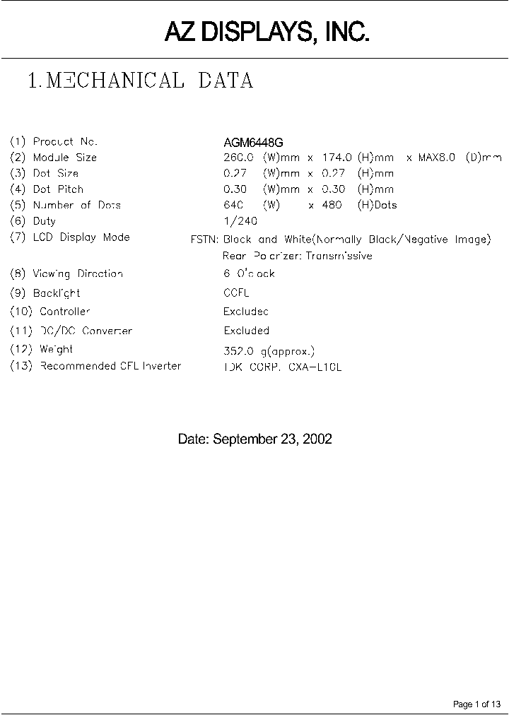 AGM6448G_538561.PDF Datasheet