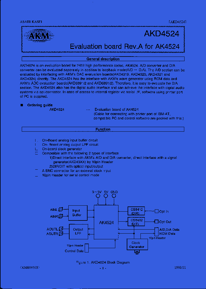 AKD4524_539887.PDF Datasheet