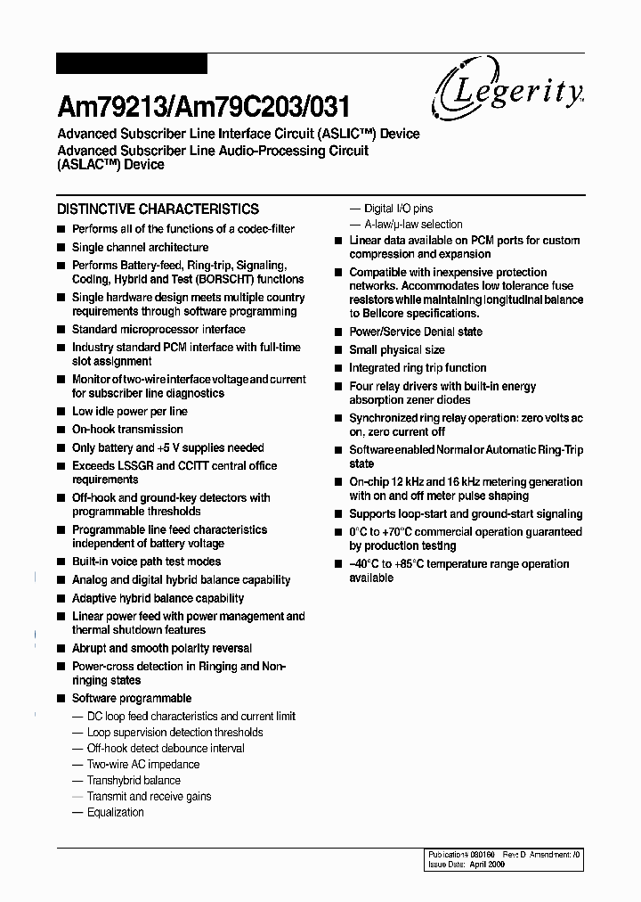 AM79C031_542073.PDF Datasheet