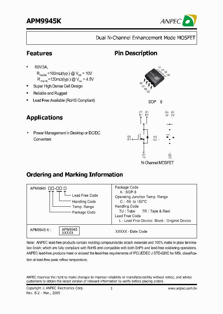 APM9945K_521382.PDF Datasheet