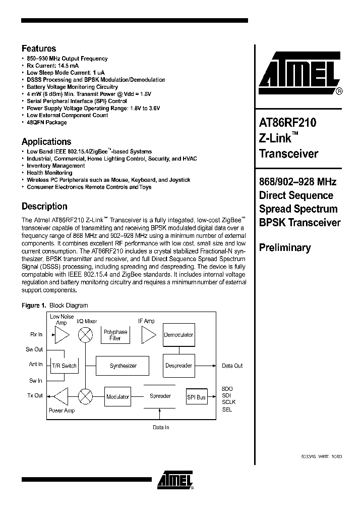 AT86RF210_539508.PDF Datasheet