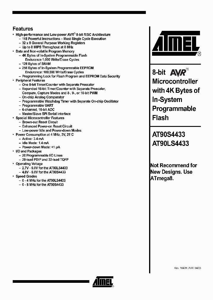 AT90S4433-8AC_497406.PDF Datasheet
