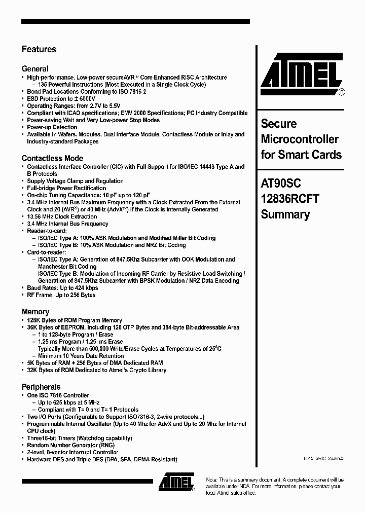 AT90SC12836RCFT_553807.PDF Datasheet