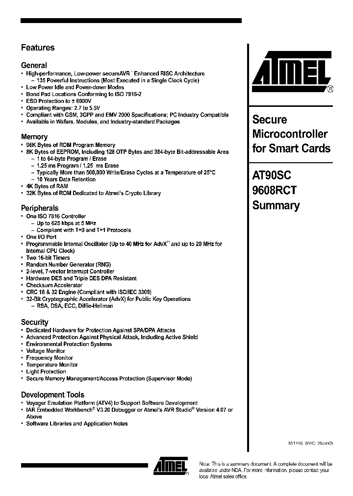 AT90SC9608RCT_553823.PDF Datasheet