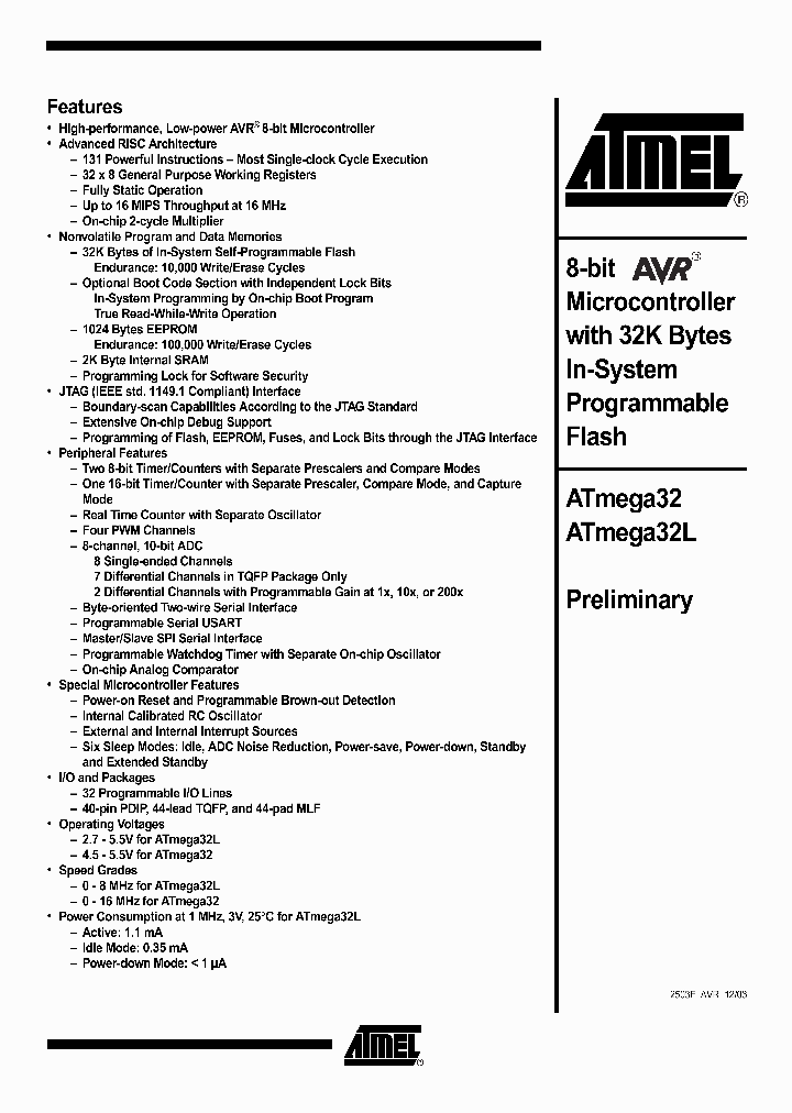 ATMEGA32_551060.PDF Datasheet