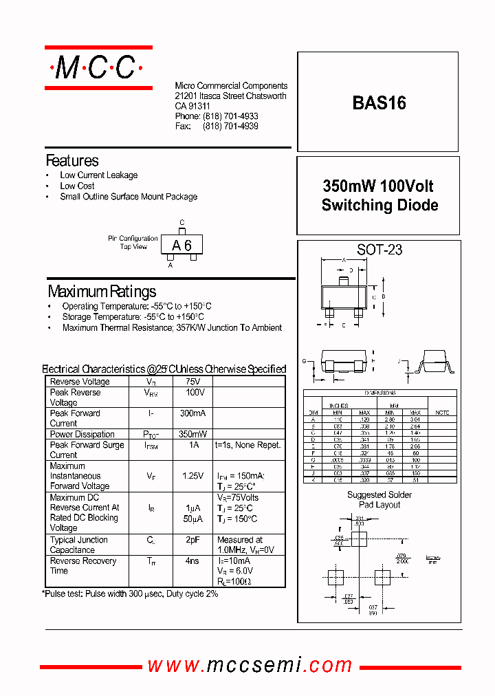 BAS16_553862.PDF Datasheet