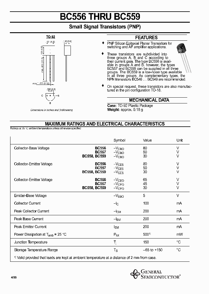BC556_552200.PDF Datasheet